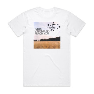 Travis Writing To Reach You Album Cover T-Shirt White Travis Writing To Reach You Album Cover T-Shirt White