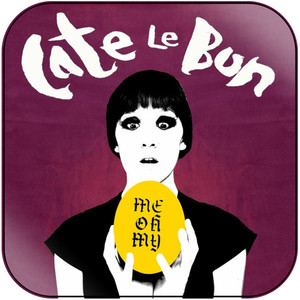 Cate Le Bon Me Oh My Album Cover Sticker Cate Le Bon Me Oh My Album Cover Sticker