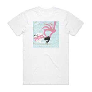 The Shins Fighting In A Sack Album Cover T-Shirt White The Shins Fighting In A Sack Album Cover T-Shirt White