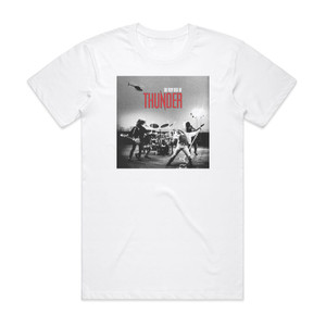 Thunder The Very Best Of Thunder Album Cover T-Shirt White
