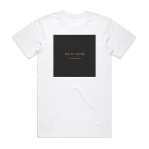 The Wedding Present The Hit Parade Album Cover T-Shirt White The Wedding Present The Hit Parade Album Cover T-Shirt White