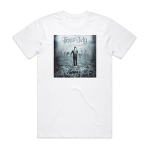 Texas in July One Reality Album Cover T-Shirt White Texas in July One Reality Album Cover T-Shirt White
