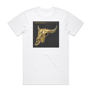 The Oil Barons The West Is Won Album Cover T-Shirt White The Oil Barons The West Is Won Album Cover T-Shirt White