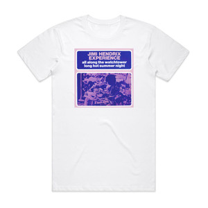 The Jimi Hendrix Experience All Along The Watchtower 1 Album Cover T-Shirt White