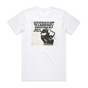 The Riverboat Gamblers Time To Let Her Go Album Cover T-Shirt White