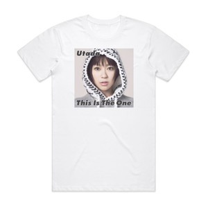 Utada This Is The One Album Cover T-Shirt White Utada This Is The One Album Cover T-Shirt White