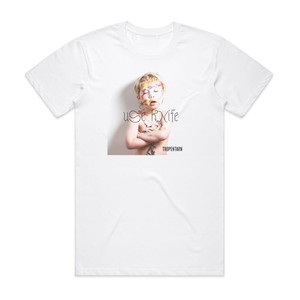 Use Knife Tropentarn Album Cover T-Shirt White Use Knife Tropentarn Album Cover T-Shirt White