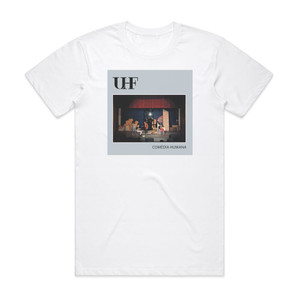 UHF Comdia Humana Album Cover T-Shirt White