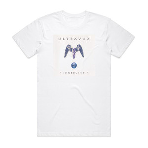 Ultravox Ingenuity 2 Album Cover T-Shirt White Ultravox Ingenuity 2 Album Cover T-Shirt White