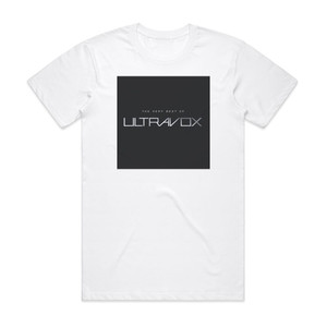 Ultravox The Very Best Of Ultravox Album Cover T-Shirt White Ultravox The Very Best Of Ultravox Album Cover T-Shirt White