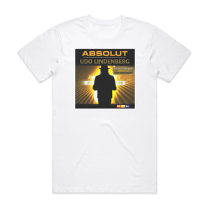 Udo Lindenberg Absolut Album Cover T-Shirt White Udo Lindenberg Absolut Album Cover T-Shirt White