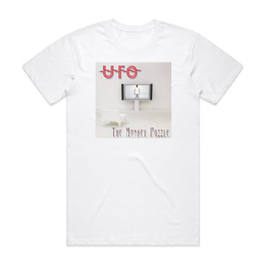 UFO The Monkey Puzzle Album Cover T-Shirt White UFO The Monkey Puzzle Album Cover T-Shirt White