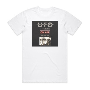 UFO At The Bbc On Air 1974 1985 5 Album Cover T-Shirt White