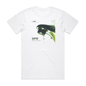 UFO Walk On Water Album Cover T-Shirt White UFO Walk On Water Album Cover T-Shirt White