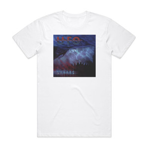 UFO Sharks Album Cover T-Shirt White UFO Sharks Album Cover T-Shirt White