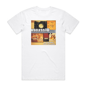 Useless ID No Vacation From The World Album Cover T-Shirt White