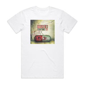 Useless ID Symptoms Album Cover T-Shirt White Useless ID Symptoms Album Cover T-Shirt White