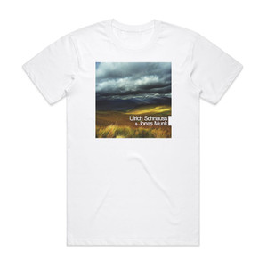 Ulrich Schnauss Ulrich Schnauss Jonas Munk Album Cover T-Shirt White Ulrich Schnauss Ulrich Schnauss Jonas Munk Album Cover T-Shirt White