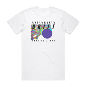 Underworld Imagine A Box Album Cover T-Shirt White Underworld Imagine A Box Album Cover T-Shirt White