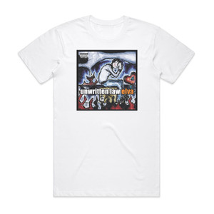 Unwritten Law Elva Album Cover T-Shirt White