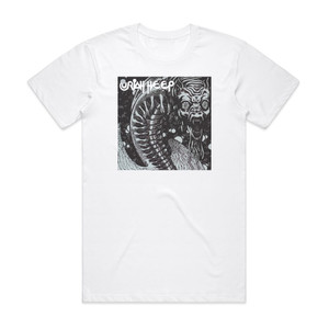 Uriah Heep Uriah Heep Album Cover T-Shirt White Uriah Heep Uriah Heep Album Cover T-Shirt White