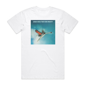 Uriah Heep High And Mighty Album Cover T-Shirt White Uriah Heep High And Mighty Album Cover T-Shirt White