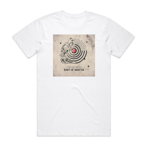 Upchurch Heart Of America Album Cover T-Shirt White Upchurch Heart Of America Album Cover T-Shirt White