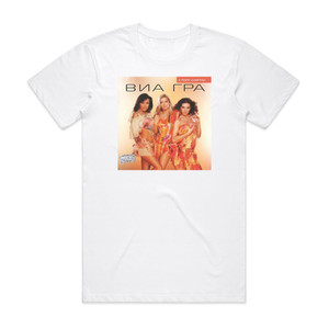 VIA Gra Album Cover T-Shirt White VIA Gra Album Cover T-Shirt White
