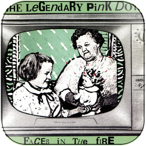The Legendary Pink Dots Faces In The Fire Album Cover Sticker