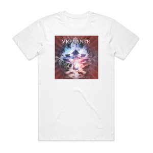 Vigilante Terminus Of Thoughts Album Cover T-Shirt White Vigilante Terminus Of Thoughts Album Cover T-Shirt White