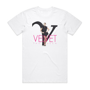Velvet The Queen Album Cover T-Shirt White Velvet The Queen Album Cover T-Shirt White