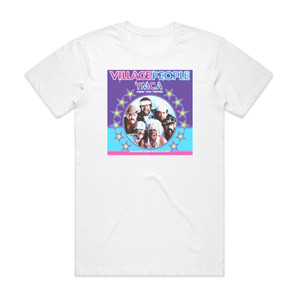 Village People Ymca Album Cover T-Shirt White Village People Ymca Album Cover T-Shirt White