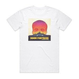 Voyag3r Doom Fortress Album Cover T-Shirt White Voyag3r Doom Fortress Album Cover T-Shirt White