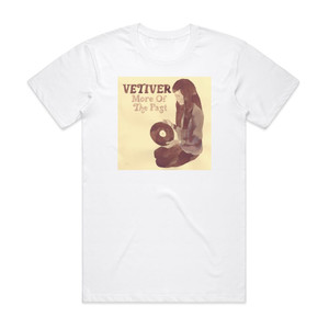 Vetiver More Of The Past Album Cover T-Shirt White Vetiver More Of The Past Album Cover T-Shirt White