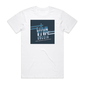 Viva Suecia Otros Principios Fundamentales Album Cover T-Shirt White Viva Suecia Otros Principios Fundamentales Album Cover T-Shirt White