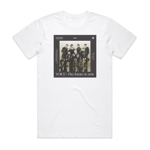 VICTON Voice The Future Is Now Album Cover T-Shirt White VICTON Voice The Future Is Now Album Cover T-Shirt White