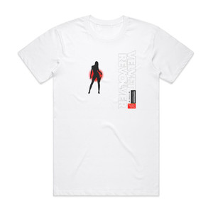 Velvet Revolver Contraband 5 Album Cover T-Shirt White Velvet Revolver Contraband 5 Album Cover T-Shirt White