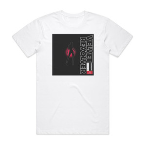 Velvet Revolver Contraband Album Cover T-Shirt White Velvet Revolver Contraband Album Cover T-Shirt White