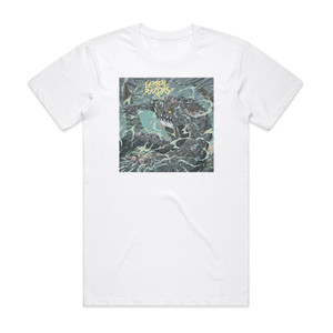 Verbal Razors By Thunder And Lightning Album Cover T-Shirt White Verbal Razors By Thunder And Lightning Album Cover T-Shirt White