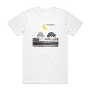 Vibrasphere Lime Structure Album Cover T-Shirt White