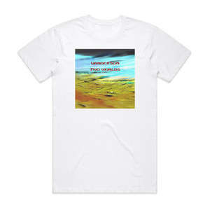 Vanderson Two Worlds Album Cover T-Shirt White Vanderson Two Worlds Album Cover T-Shirt White