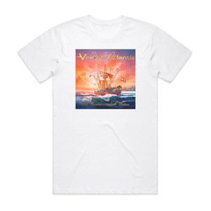 Visions of Atlantis Old Routes New Waters Album Cover T-Shirt White Visions of Atlantis Old Routes New Waters Album Cover T-Shirt White