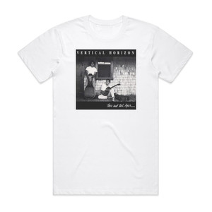 Vertical Horizon There And Back Again Album Cover T-Shirt White Vertical Horizon There And Back Again Album Cover T-Shirt White