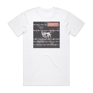 Vitja Anxiety Album Cover T-Shirt White Vitja Anxiety Album Cover T-Shirt White