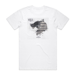 Vitja Your Kingdom Album Cover T-Shirt White Vitja Your Kingdom Album Cover T-Shirt White