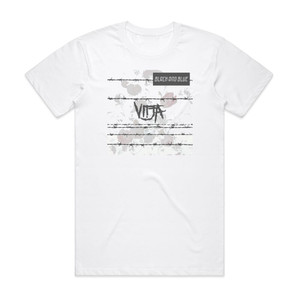 Vitja Black And Blue Album Cover T-Shirt White