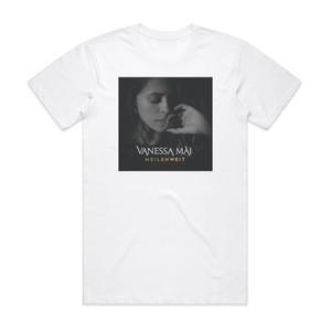Vanessa Mai Meilenweit Album Cover T-Shirt White