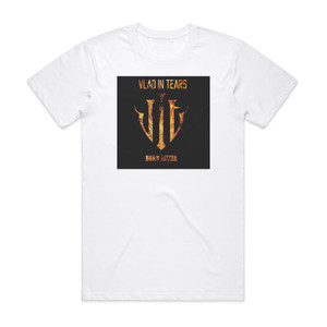 Vlad in Tears Burn Inside Album Cover T-Shirt White Vlad in Tears Burn Inside Album Cover T-Shirt White