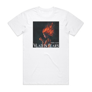 Vlad in Tears Born Again Album Cover T-Shirt White Vlad in Tears Born Again Album Cover T-Shirt White