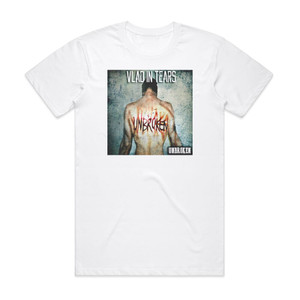 Vlad in Tears Unbroken Album Cover T-Shirt White Vlad in Tears Unbroken Album Cover T-Shirt White